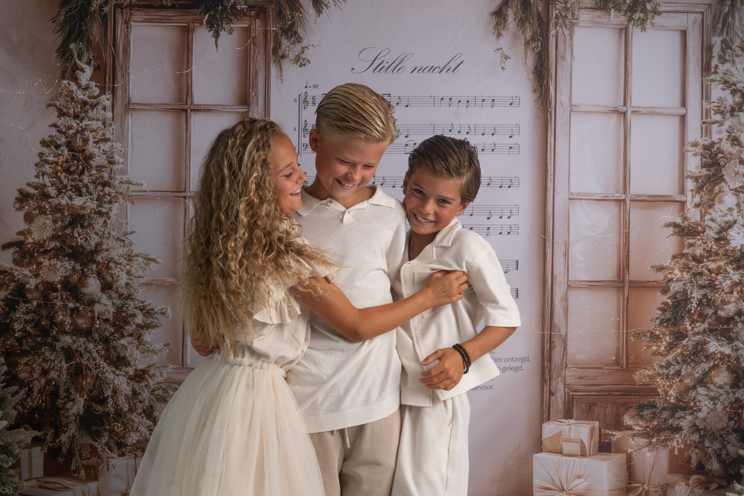 Studio kerstshoot Zuid Holland